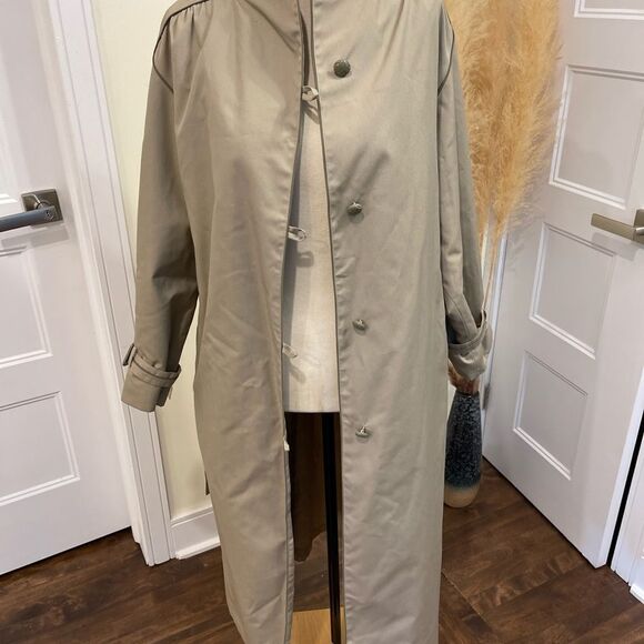 VINTAGE Trench-coat for women ✨ Size 7/8✨ Retro coat for woman | Vintage coat ✨ - Picture 8 of 13